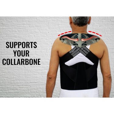 Posture Corrector Free Size Designed to provide exceptional Back Straight And Shoulder Support Belt