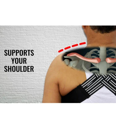 Posture Corrector Free Size Designed to provide exceptional Back Straight And Shoulder Support Belt